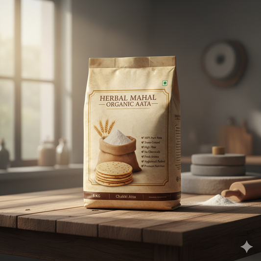 Herbal Mahal Organic Atta
