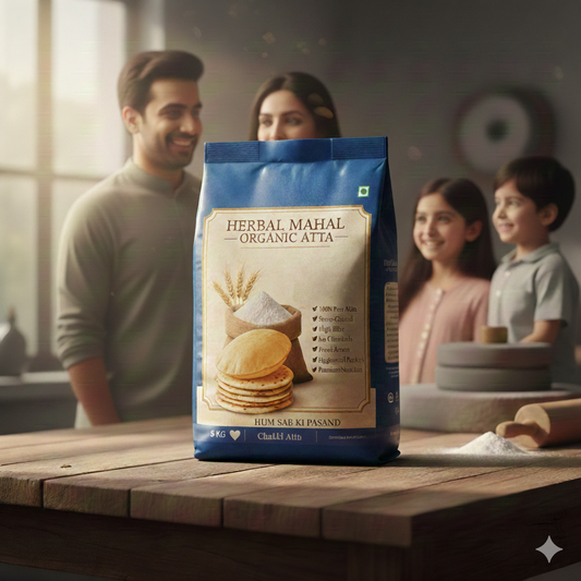 Herbal Mahal Organic Atta