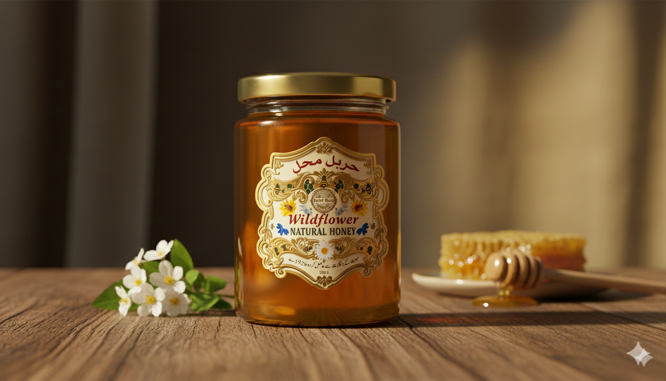Herbal Mahal pure organic honey