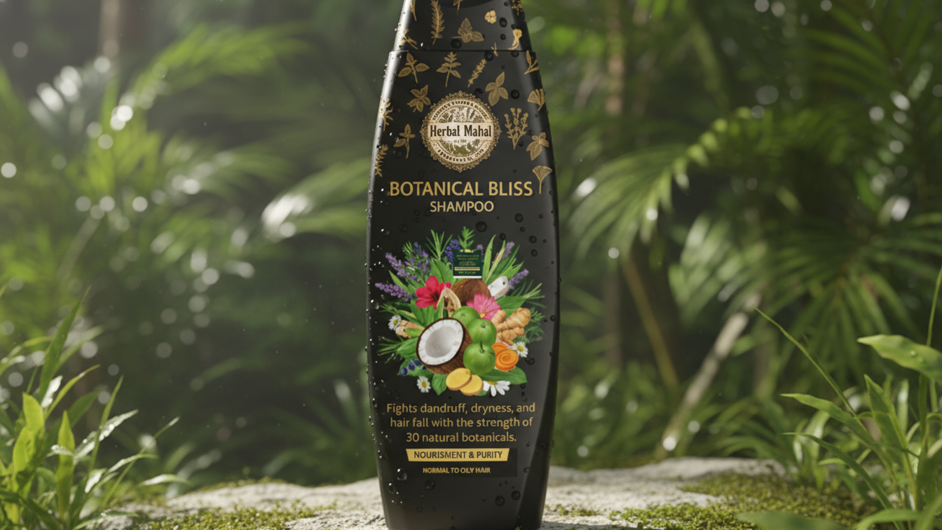 Herbal Mahal Botanical Bliss Shampoo